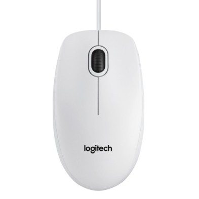 910-003360-RATON LOGITECH B100 USB BLANCO precio por 1 unidades