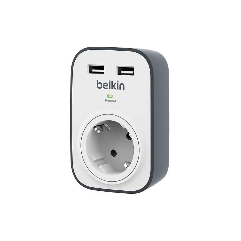 BSV103VF-ENCHUFE PROTECTOR BELKIN 1 SAL.(REGLETA) precio por 1 unidades