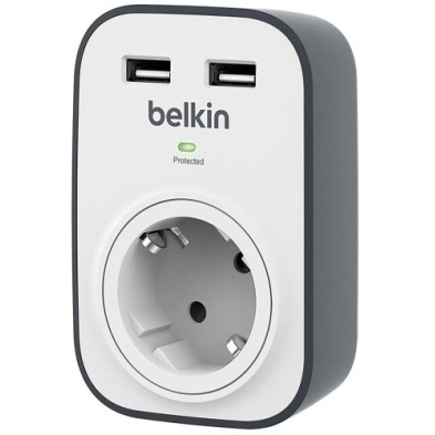 BSV103VF-ENCHUFE PROTECTOR BELKIN 1 SAL.(REGLETA) precio por 1 unidades