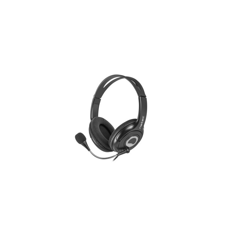 NSL-1178-AURICULARES NATEC BEAR 2 MICROFONO NEGRO precio por 1 unidades