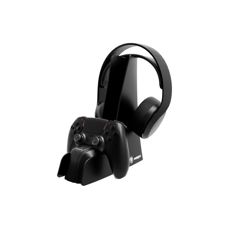 SB918636-SOPORTE SNAKEBYTE Y AURICULARES NEGRO precio por 1 unidades