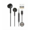 TEC1302-AURICULARES TECHONE BOTON USB-C NEGRO precio por 1 unidades