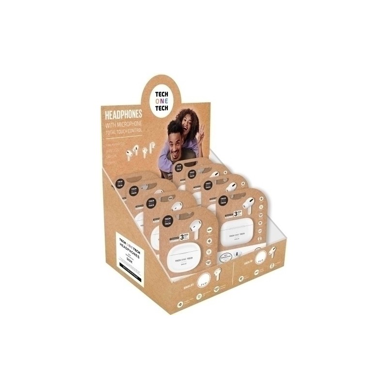 TEC1420-AURICULARES TECHONE SIUX BLUET. EXP.8 precio por 1 unidades