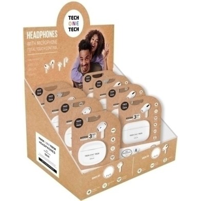 TEC1420-AURICULARES TECHONE SIUX BLUET. EXP.8 precio por 1 unidades