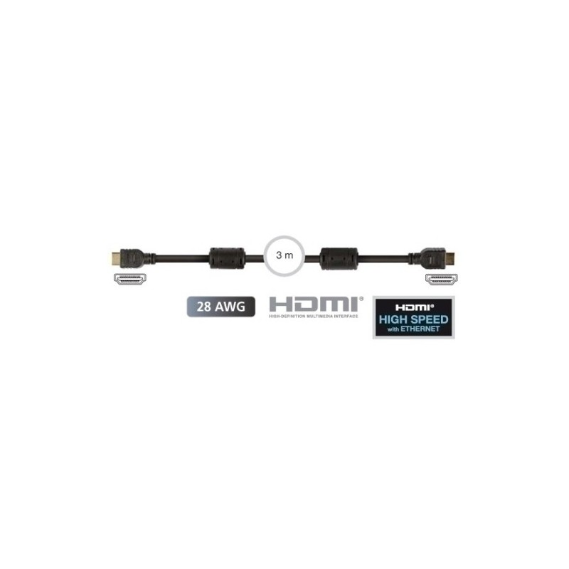 -CABLE HDMI DE 3 MTS precio por 1 unidades