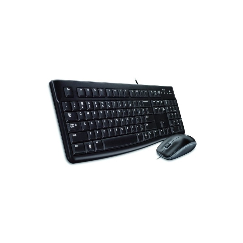 920-002550-TECLADO Y RATON LOGITECH DESKTOP MK120 precio por 1 unidades
