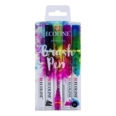 11509920/11509900-ROTUL.ECOLINE BRUSHPEN E/5 precio por 1 unidades