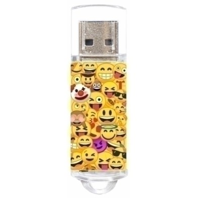 TEC4501-32-MEMORIA USB 32GB TECHONE EMOJIS precio por 1 unidades