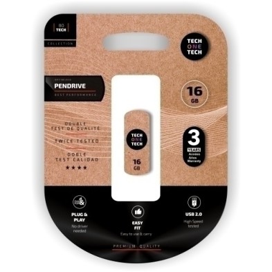 TEC3004-16-MEMORIA USB 16GB TECHONE PRO SMART precio por 1 unidades