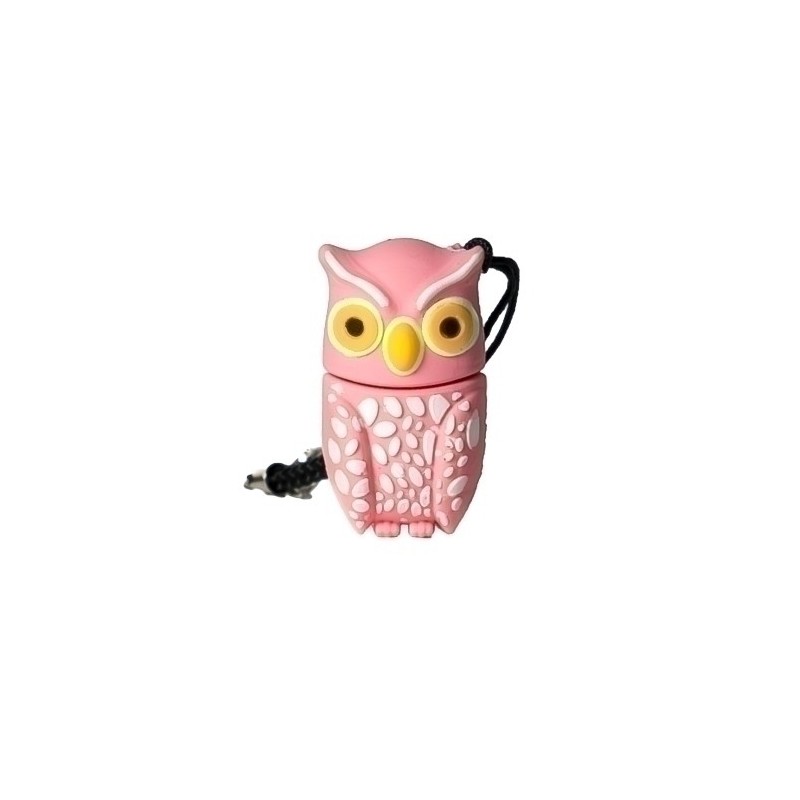 TEC5143-32-MEMORIA USB 32GB TECHONE BUHO PLUMI PINK precio por 1 unidades