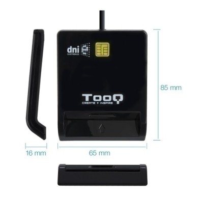 TQR-210B-LECTOR DE TARJETAS TOOQ TQR-210B DNIE precio por 1 unidades