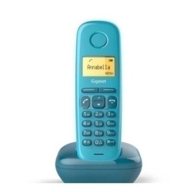 S30852-H2802-D205-TELEFONO FIJO GIGASET A170 INALAM. AZUL precio por 1 unidades