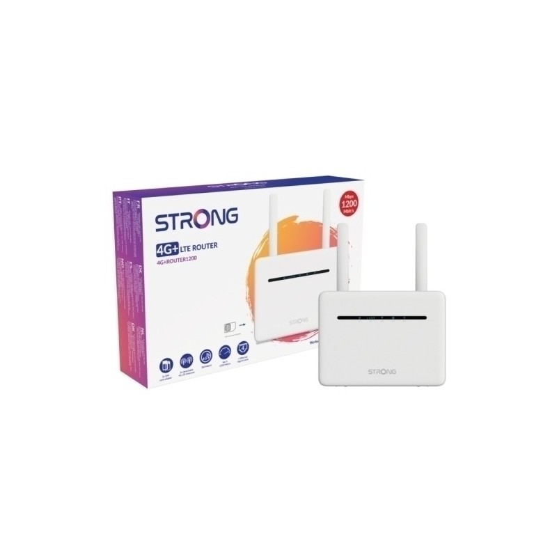 4G+ROUTER1200-ROUTER STRONG 4G+LTE 1200 BLANCO precio por 1 unidades