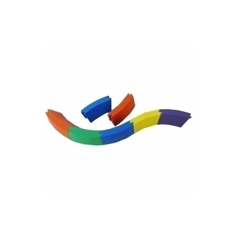 0008202-PASILLO SENSORIAL CURVO (10 piezas) precio por 1 unidades