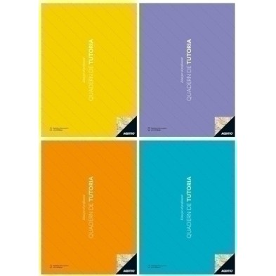 P131-CAT-QUADERN PROFESSOR ADDITIO TUTORIA A4 precio por 1 unidades