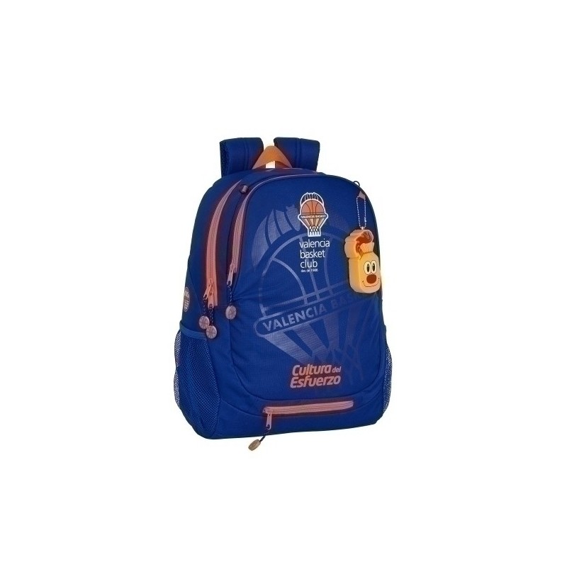 612084665-SAFTA-VALENCIA BASKET MOCHILA ADAP/CARRO precio por 1 unidades