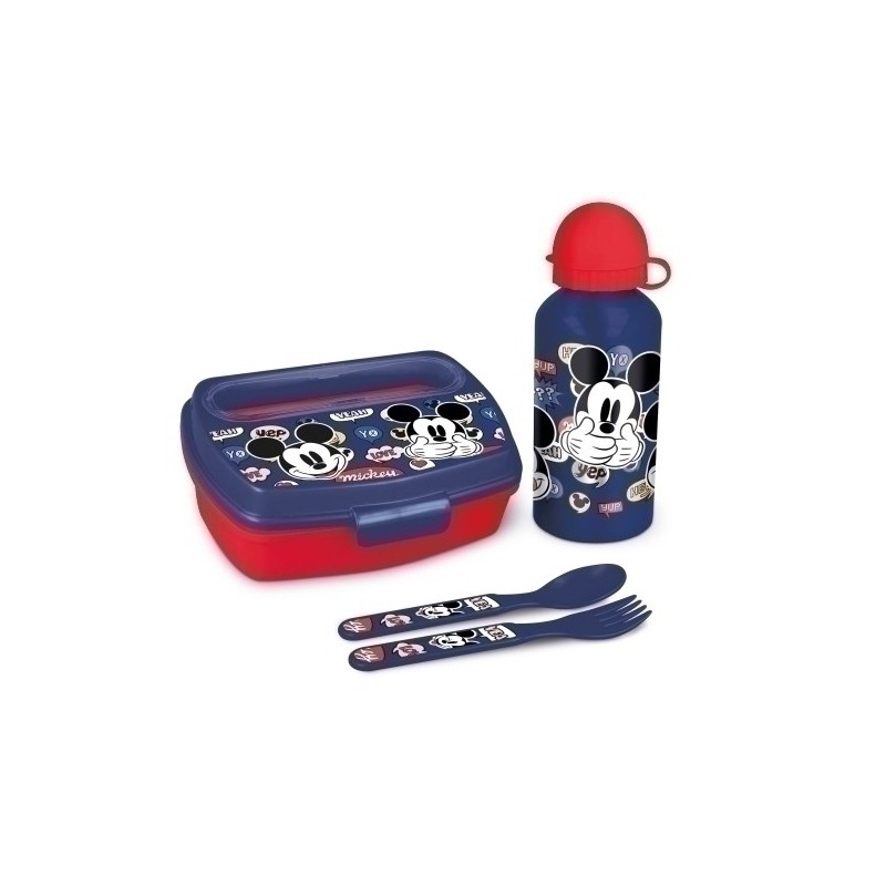 50163-SAFTA-MICKEY MOUSE SET DE BOTELLA precio por 1 unidades