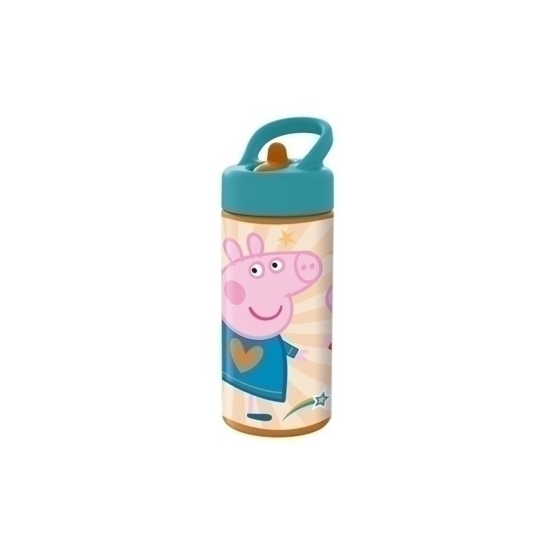 41231-SAFTA-PEPPA PIG BOTELLA 410ml precio por 1 unidades
