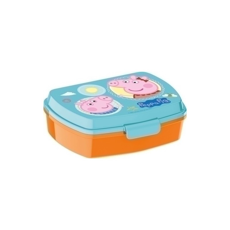 13914-SAFTA-PEPPA PIG SANDWICHERA precio por 1 unidades