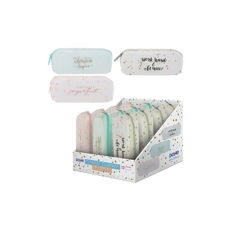 51209-DOHE-GLITTER PORTATODO SILICONA EXP.12 precio por 1 unidades
