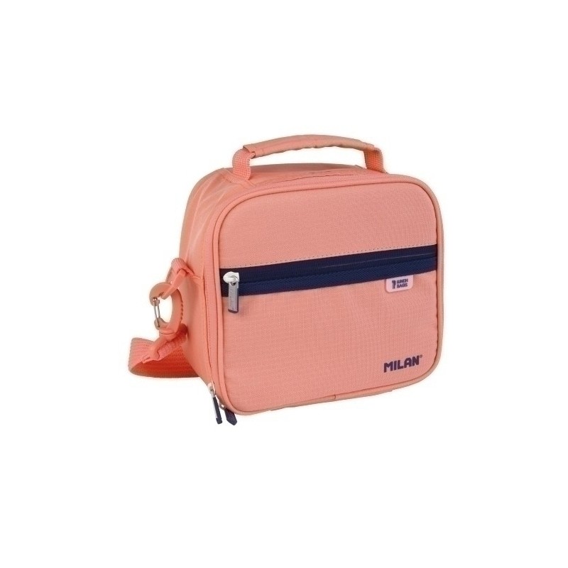 08806SNCP-MILAN-1918 BOLSA ISOT. 3 RECIP. ROSA precio por 1 unidades