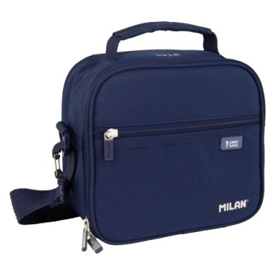 08806SNCB-MILAN-1918 BOLSA ISOT. 3 RECIP. AZUL MAR precio por 1 unidades