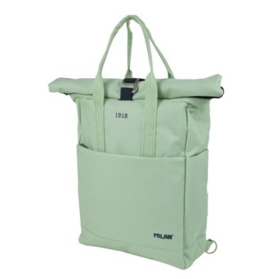 624302SNCGR-MILAN-1918 MOCHILA URBANA VERDE precio por 1 unidades