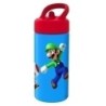 21401-SAFTA-SUPER MARIO BOTELLA 410ml precio por 1 unidades