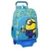 612228313-SAFTA-MINIONS MOCHILA 180 C/CARRO precio por 1 unidades