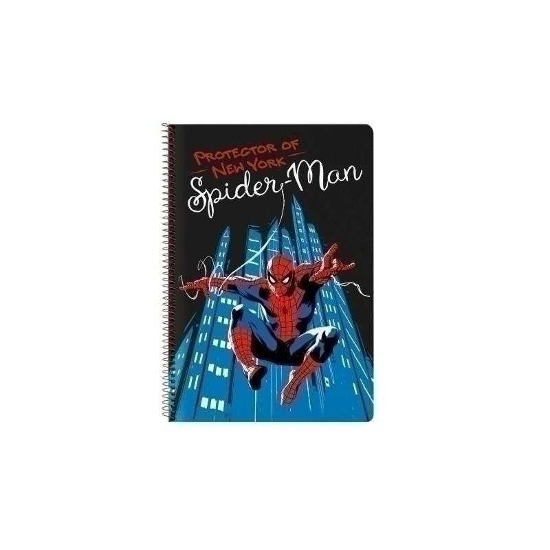 512343066-SAFTA-SPIDER-MAN BLOC t.DURA Fº 80h precio por 1 unidades