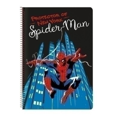 512343066-SAFTA-SPIDER-MAN BLOC t.DURA Fº 80h precio por 1 unidades