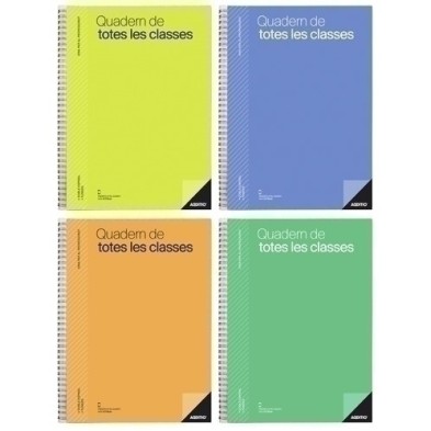 P221-CAT-QUADERN PROFESSOR ADDITIO TOTES LES CLAS precio por 1 unidades