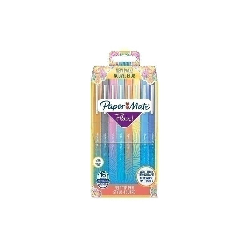 2061394-ROTUL.PAPERMATE NYLON  ESTANDAR B/16 precio por 1 unidades