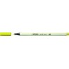 568/24-ROTUL.STABILO PEN 68  BRUSH AMARILLO FL. precio por 10 unidades