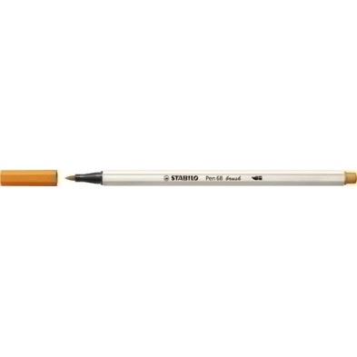 568/54-ROTUL.STABILO PEN 68  BRUSH NARANJA precio por 10 unidades