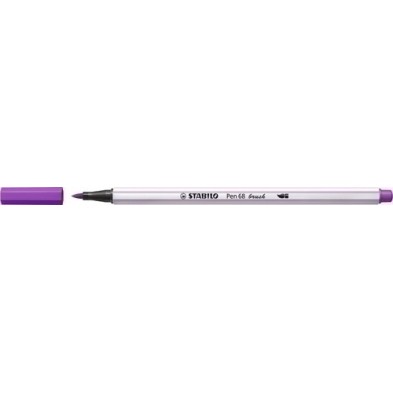 568/58-ROTUL.STABILO PEN 68  BRUSH LILA precio por 10 unidades