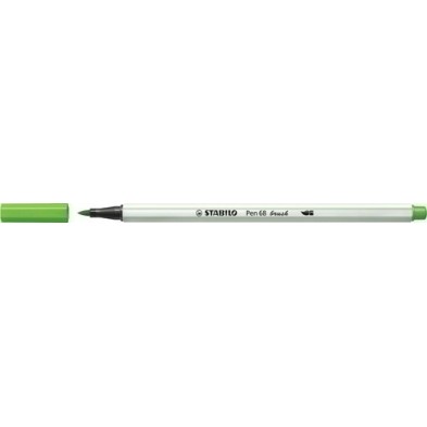 568/33-ROTUL.STABILO PEN 68  BRUSH VERDE CLARO precio por 10 unidades