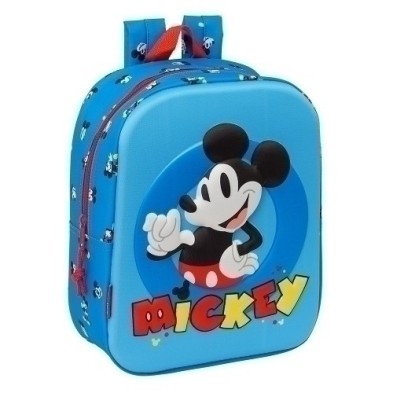 622450011-SAFTA-MICKEY MOUSE MOCHILA GUARDERIA 3D precio por 1 unidades