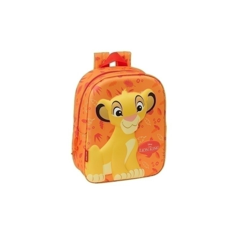 622459011-SAFTA-EL REY LEON MOCHILA GUARDERIA 3D precio por 1 unidades