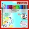 568/24-211-ROTUL.STABILO PEN 68  BRUSH CAJA 24 precio por 1 unidades