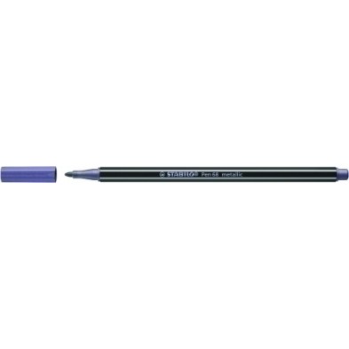 68/855-ROTUL.STABILO PEN 68  METALLIC LILA precio por 10 unidades