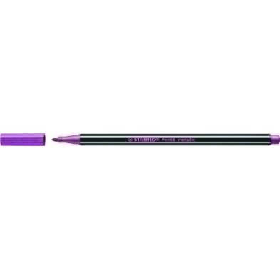 68/856-ROTUL.STABILO PEN 68  METALLIC ROSA precio por 10 unidades