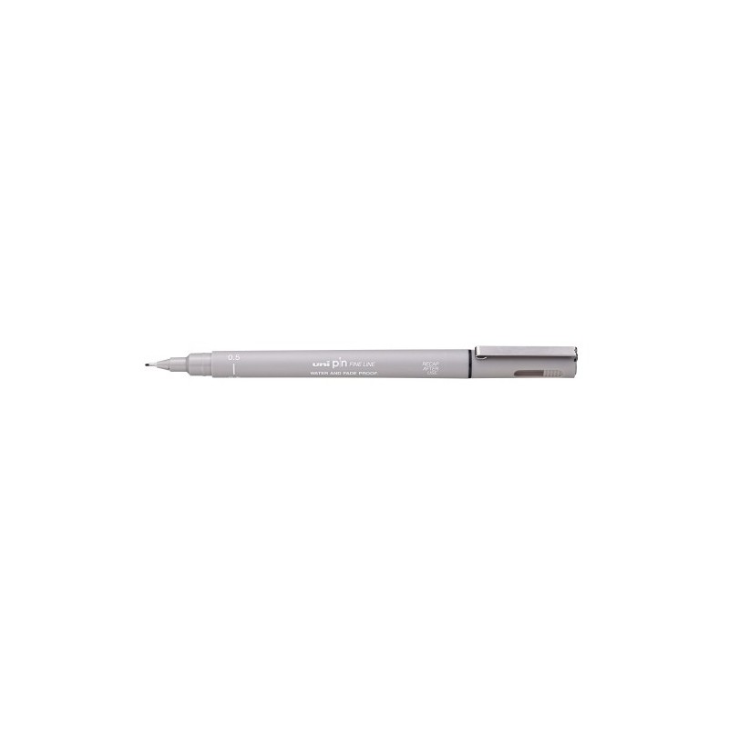 289108000-ROTUL.UNI PIN MANGA 0.5 mm GRIS CLARO precio por 12 unidades