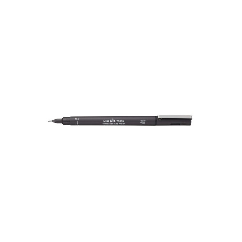 289090000-ROTUL.UNI PIN MANGA 0.5 mm GRIS OSCURO precio por 12 unidades