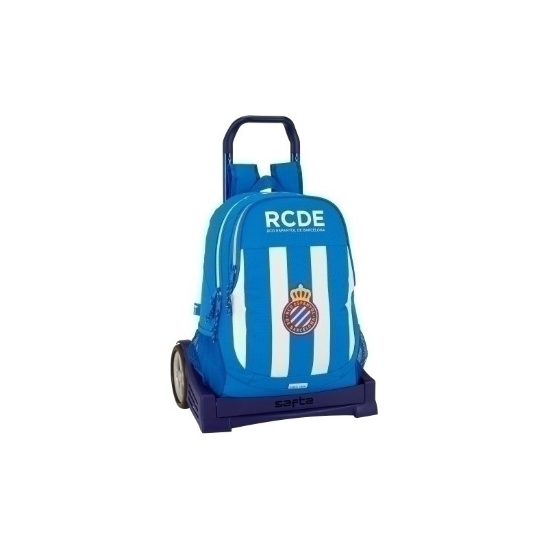 611753860-SAFTA-RCD ESPANYOL MOCHILA 665 C/CARRO precio por 1 unidades