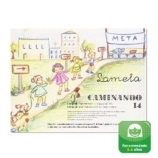 L02014-CUADERNO LAMELA MINIFICHAS CAMINANDO 14 precio por 10 unidades