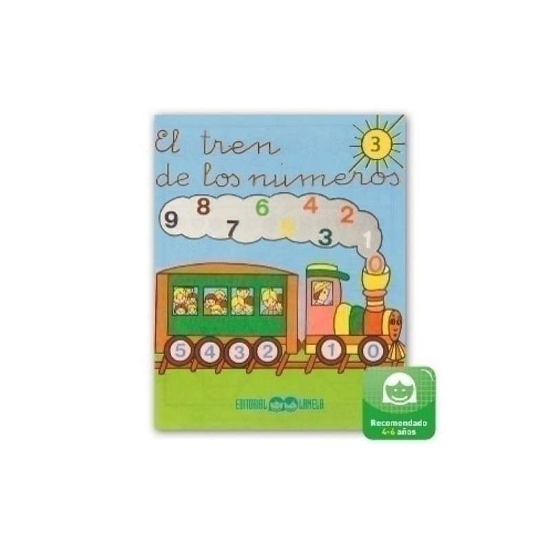 L03003-CUADERNO LAMELA MATEM.TREN NUMEROS  3 precio por 10 unidades