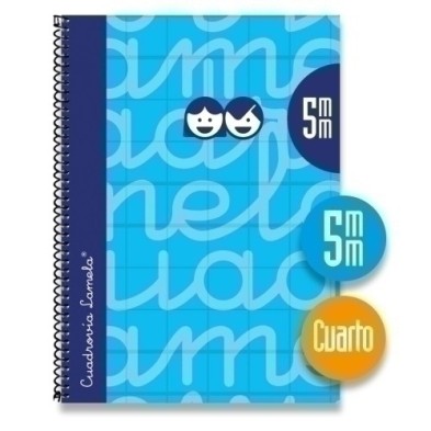 7CTE005A-LAMELA BLOC t.FORR. 4º 80h CDV. 5 AZUL precio por 5 unidades
