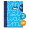 7CTE005A-LAMELA BLOC t.FORR. 4º 80h CDV. 5 AZUL precio por 5 unidades
