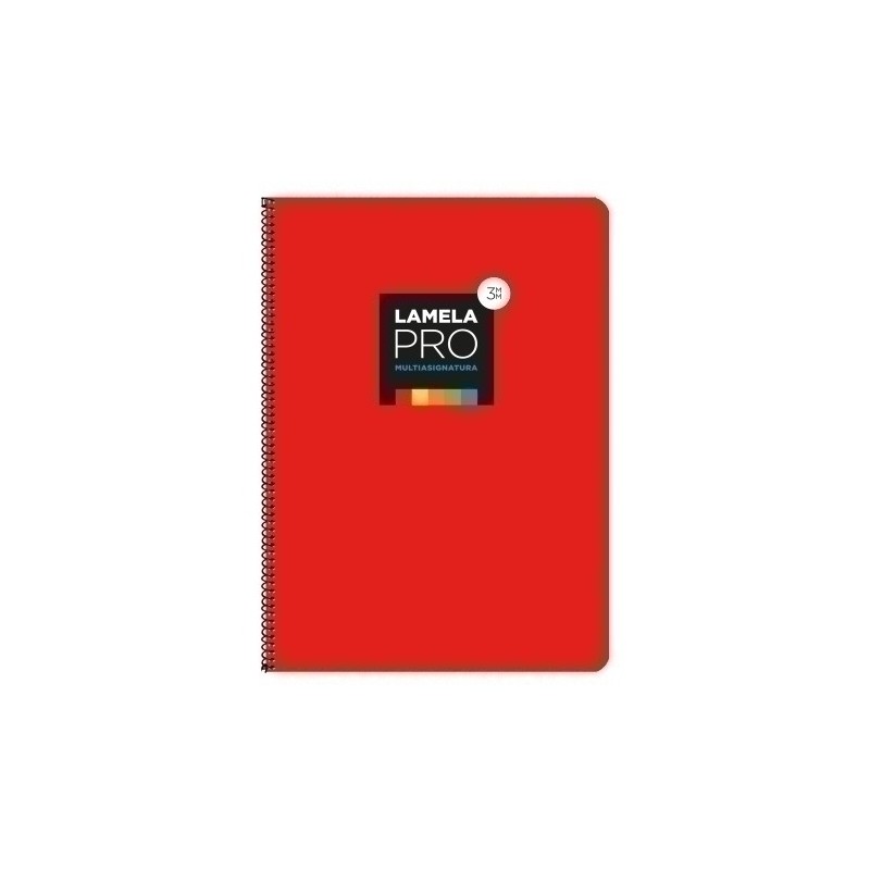 7FTE103R-LAMELA BLOC t.DURA Fº 100h CDV. 3 ROJO precio por 5 unidades